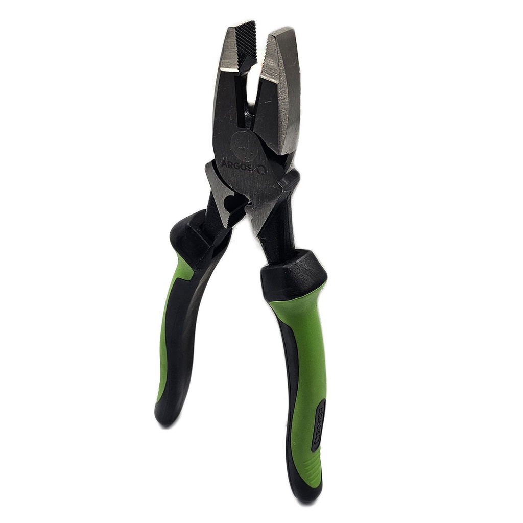 PINZA DE CORTE LATERAL CON PONCHA CONECTORES Y JALACABLES 9" (229MM) ARGOS