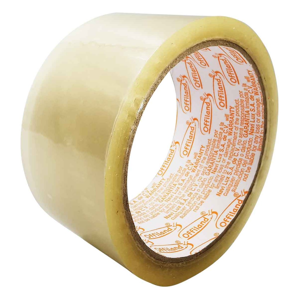 CINTA DE EMPAQUE 040 OFFILAND 48mm x 50m NATURAL NAVITEK