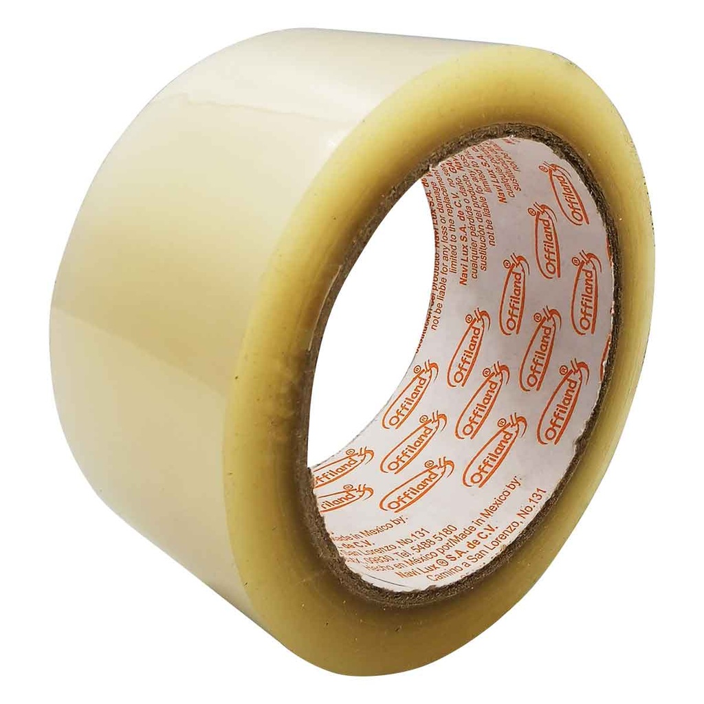 CINTA DE EMPAQUE 040 OFFILAND 48mm x 100m NATURAL NAVITEK