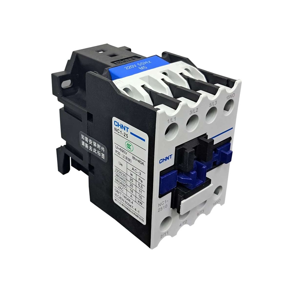 NC1 CONTACTOR DE 25A EN AC 220V