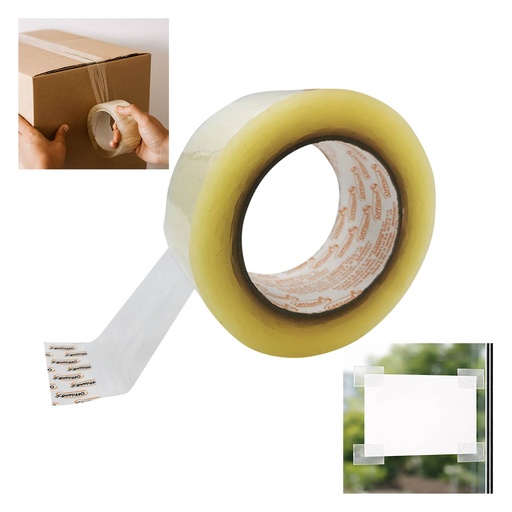 [4040-48150-00] CINTA DE EMPAQUE 040 OFFILAND 48mm x 150m NATURAL NAVITEK