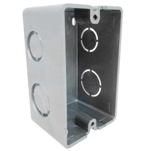 [RCP4X2] CAJA EMPOTRAR PLASTICA 3 Modulos (CHALUPA 2x4)