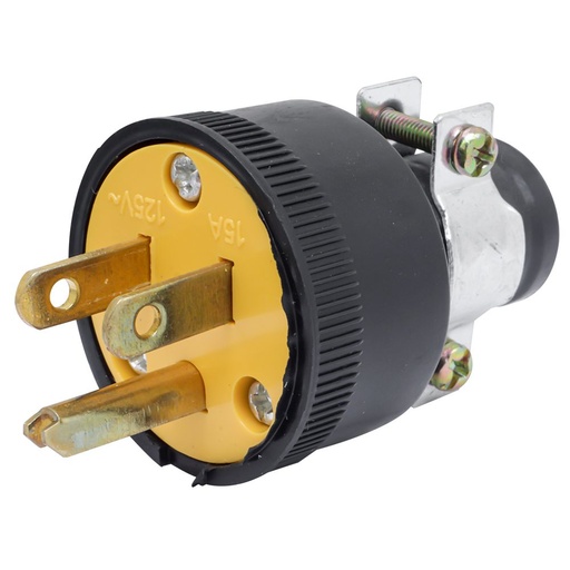 [CL-2PT-PA] CLAVIJA ATERRIZADA CON ARMAZON DE PLASTICO IGOTO